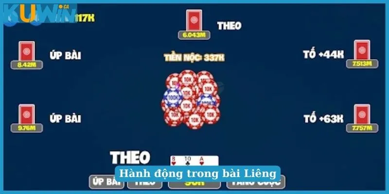Bài Liêng Là Gì - Cách Chơi Liêng Cho Người Mới Từ A Đến Z 4 Hành động trong bài Liêng cần nắm rõ